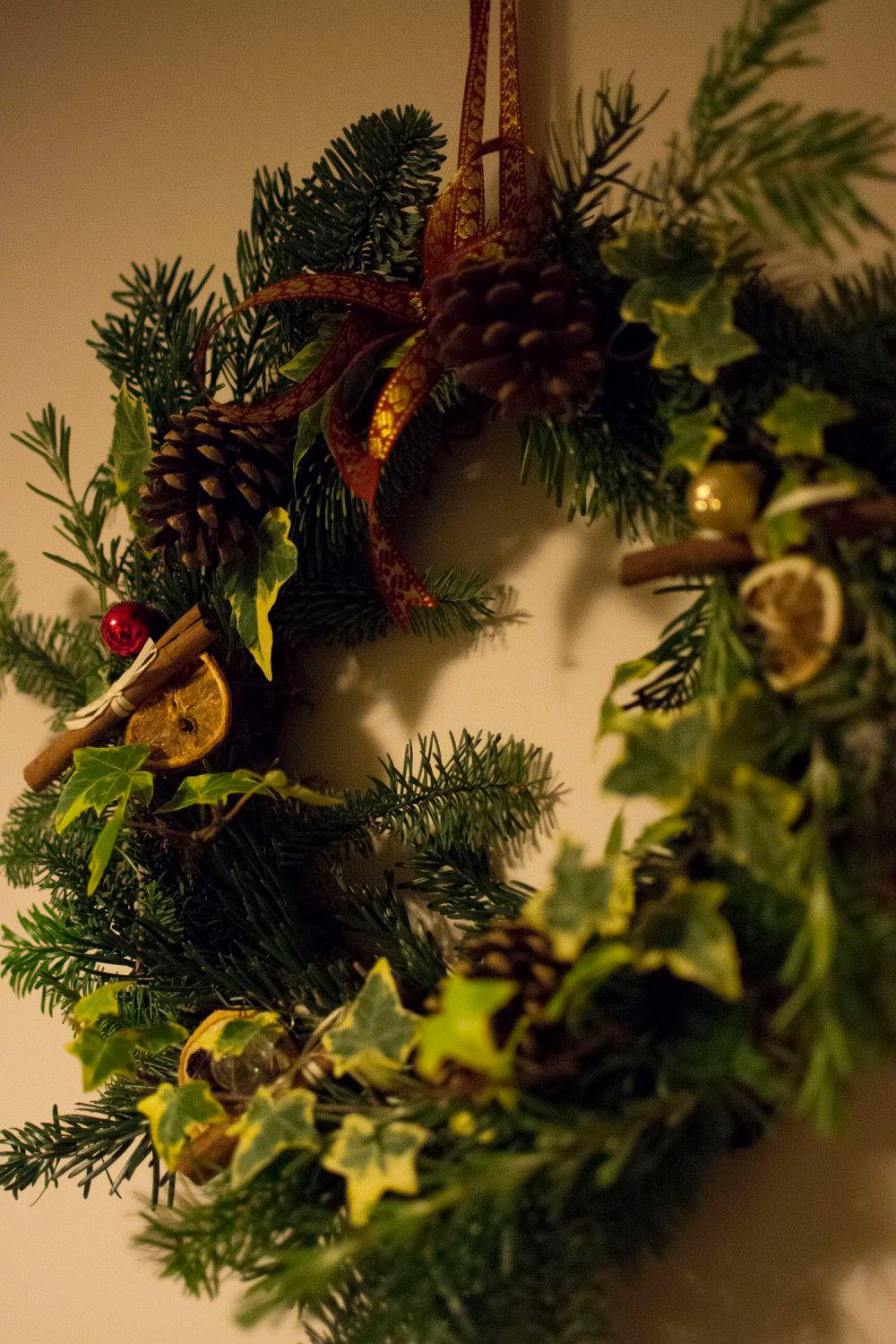 Christmas wreath Leamington